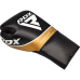 RDX C3 Fight Lace Up Leather Boxing Gloves BBBOFC/BIBA/WBF/NYAC /NEVADA APPROVED - Black / 10oz
