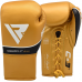 RDX C3 Fight Lace Up Leather Boxing Gloves BBBOFC/BIBA/WBF/NYAC /NEVADA APPROVED - Black / 10oz