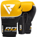 RDX T9 Ace Leather Boxing Gloves - Red / 10oz