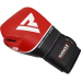 RDX T9 Ace Leather Boxing Gloves - Red / 10oz