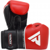 RDX T9 Ace Leather Boxing Gloves - Red / 10oz