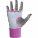 RDX IS Women Gel Padded Wrist Strap Inner Gloves Pink / White OEKO-TEX® Standard 100 certified - L / Pink
