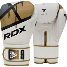 RDX F7 Ego Boxing Gloves - Golden / 8oz