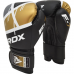 RDX F7 Ego Boxing Gloves - Golden / 8oz