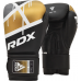 RDX F7 Ego Boxing Gloves - Golden / 10oz