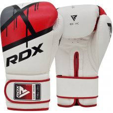 RDX F7 Ego Boxing Gloves - Red / 14oz