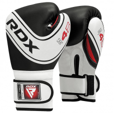 RDX 4B Robo Kids Boxing Gloves - 4oz / White