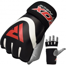 RDX X7 Boxing Gel Inner Gloves - Red / XL