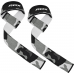 RDX W1 Weight Training Wrist Straps - Red