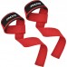 RDX W1 Weight Training Wrist Straps - Red