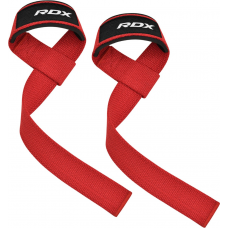RDX W1 Weight Training Wrist Straps - Red