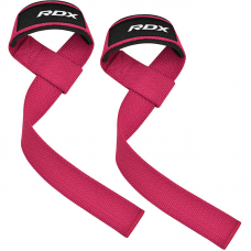 RDX W1 Weight Training Wrist Straps - Pink