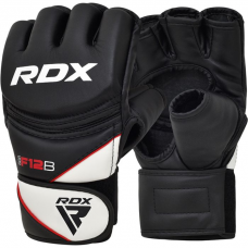 RDX F12 MMA Grappling Gloves - Black / XL