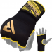 RDX IS Gel Padded Inner Gloves Hook u0026 Loop Wrist Strap for Knuckle Protection OEKO-TEX® Standard 100 certified - S / Yellow
