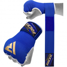 RDX IS Gel Padded Inner Gloves Hook u0026 Loop Wrist Strap for Knuckle Protection OEKO-TEX® Standard 100 certified - XL / Blue