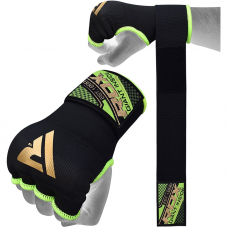 RDX IS Gel Padded Inner Gloves Hook u0026 Loop Wrist Strap for Knuckle Protection OEKO-TEX® Standard 100 certified - XL / Green