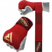 RDX IS Gel Padded Inner Gloves Hook u0026 Loop Wrist Strap for Knuckle Protection OEKO-TEX® Standard 100 certified - XL / Orange