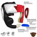 RDX T1 Cheek Protector Boxing Head Guard - S / White