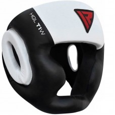 RDX T1 Cheek Protector Boxing Head Guard - M / White