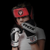 RDX F1 Kids Open Face Head Guard - Red
