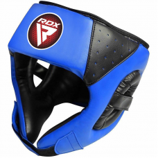 RDX F1 Kids Open Face Head Guard - Blue