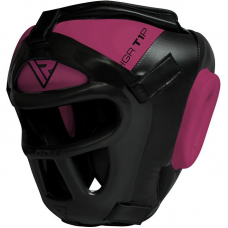 RDX T1 Pink Head Guard with Face Cage - XL / Pink