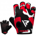 RDX F6 Fitness Gym Gloves - L / Orange