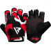RDX F6 Fitness Gym Gloves - 2XL / Blue