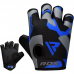 RDX F6 Fitness Gym Gloves - 2XL / Blue