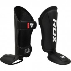 RDX T1 Black Shin Instep Guards - XL / Black