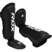 RDX T1 Black Shin Instep Guards - XL / Black