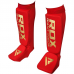 RDX SI MMA Gel Padded Lightweight Shin Instep Guard OEKO-TEX® Standard 100 certified - XL / Blue
