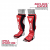 RDX T7 Red Shin Instep Guards - M / Red