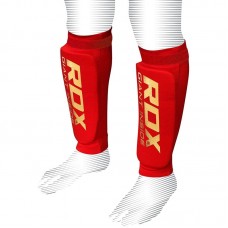RDX HY MMA Shin Guard Protection Shields OEKO-TEX® Standard 100 certified - Red / S