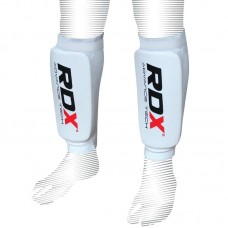 RDX HY MMA Shin Guard Protection Shields OEKO-TEX® Standard 100 certified - White / L