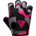RDX F6 Pink Weightlifting Gym Gloves - M / Pink