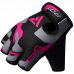 RDX F6 Pink Weightlifting Gym Gloves - M / Pink