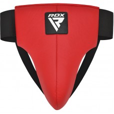 RDX R1 Martial Arts Groin Guard - L / Red
