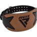 RDX 6 Inch Leather Weightlifting Gym Belt - S