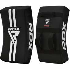 RDX T1 Curved Kick Shield with Nylon Handles - Black