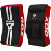 RDX T1 Curved Kick Shield with Nylon Handles - White