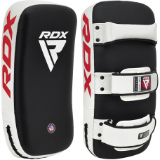 RDX T1 Curved Thai Kick Pad - White / Single