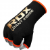 RDX HY Inner Gloves Elasticated Half Finger for Boxing, MMA Knuckle Protection OEKO-TEX® Standard 100 certified - Red / L