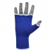 RDX HY Inner Gloves Elasticated Half Finger for Boxing, MMA Knuckle Protection OEKO-TEX® Standard 100 certified - Red / L