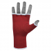 RDX HY Inner Gloves Elasticated Half Finger for Boxing, MMA Knuckle Protection OEKO-TEX® Standard 100 certified - Red / L
