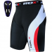 RDX MB Compression Shorts with Groin Cup - Orange / XL