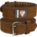 RDX 4PN Suede Leather Brown Powerlifting Belt - S / Brown