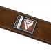 RDX 4PN Suede Leather Brown Powerlifting Belt - S / Brown
