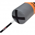 RDX F12 4ft / 5ft 3-in-1 Punch Bag u0026 Mitts Black / Orange / Gray / White Set - Filled / 4 ft