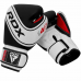 RDX 4W 2ft Robo Kids Punch Bag with Gloves Set - White / Filled